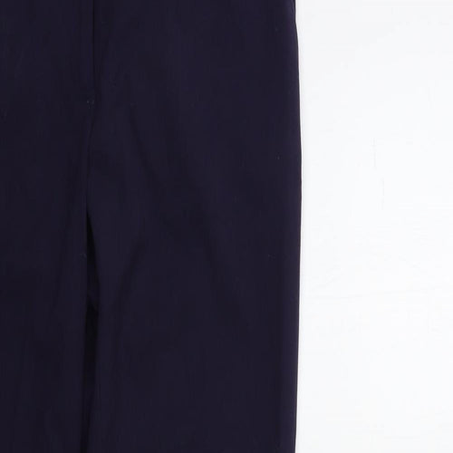 H&M Womens Blue   Trousers  Size 8 L30 in