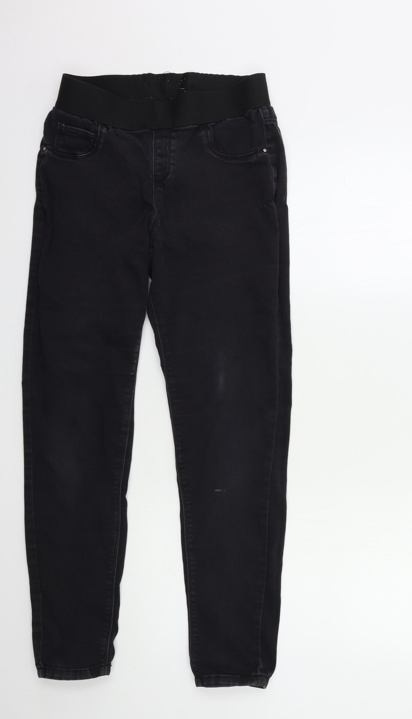 George Womens Black  Denim Jegging Jeans Size 12 L29 in