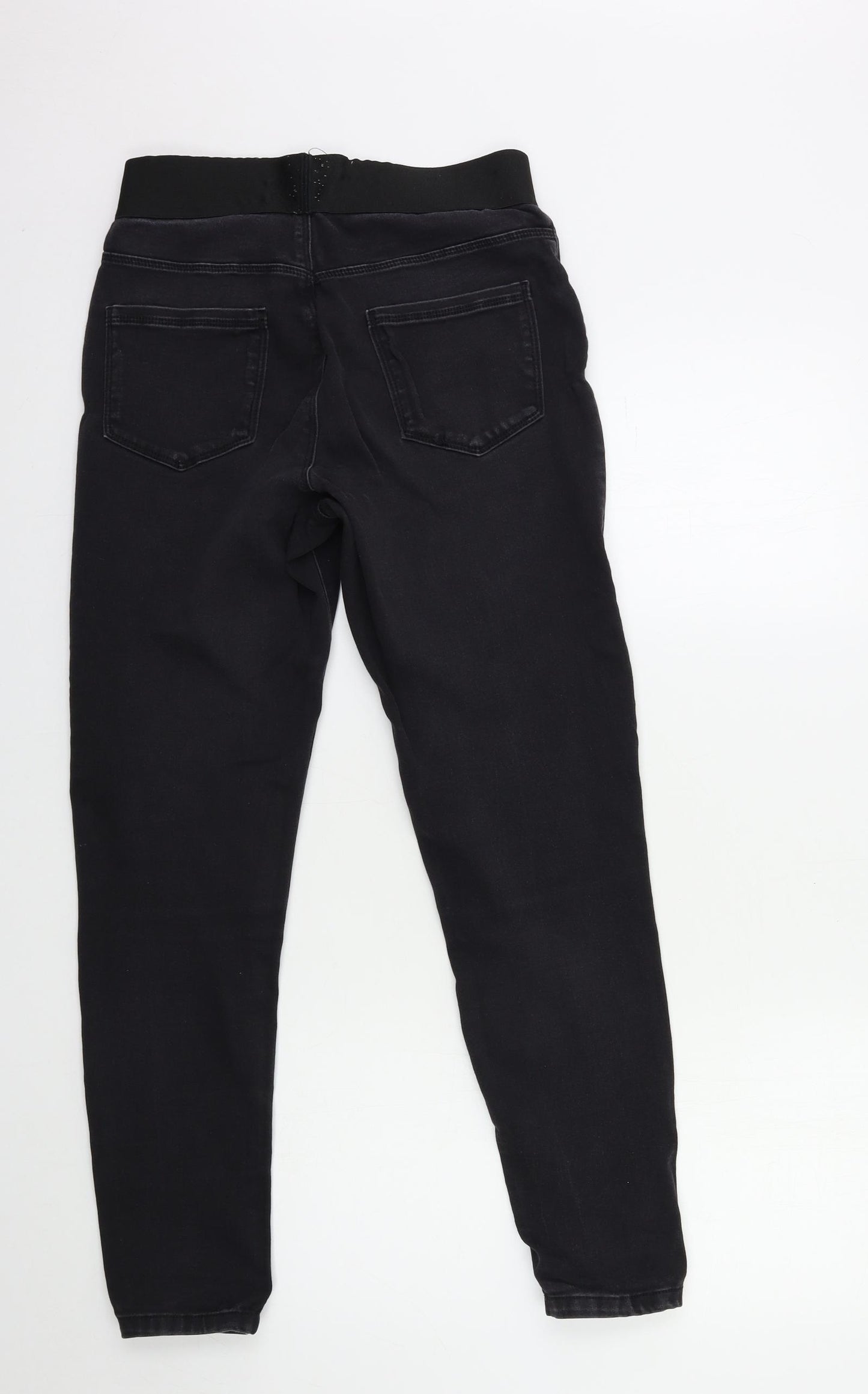 George Womens Black  Denim Jegging Jeans Size 12 L29 in