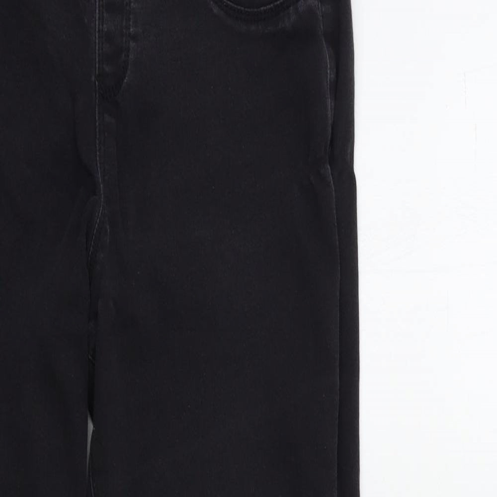 George Womens Black  Denim Jegging Jeans Size 12 L29 in