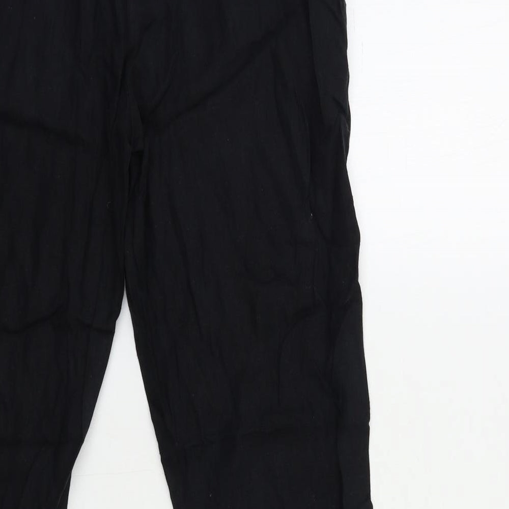 George Womens Black   Trousers  Size 14 L29 in