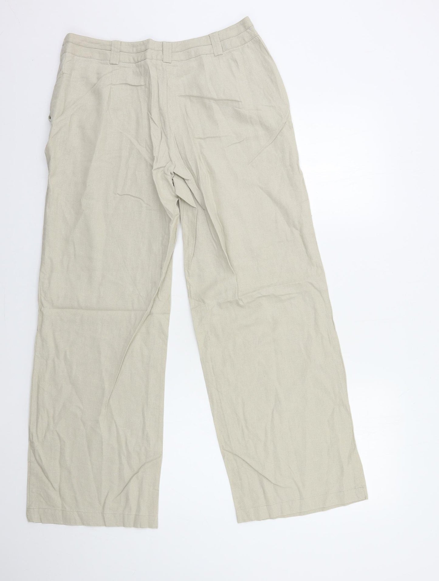Preworn Womens Beige   Trousers  Size 30 in L29 in