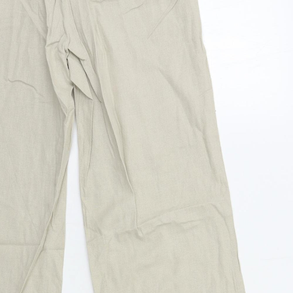 Preworn Womens Beige   Trousers  Size 30 in L29 in