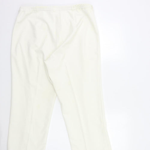 Preworn Womens White   Trousers  Size 36 in L26 in