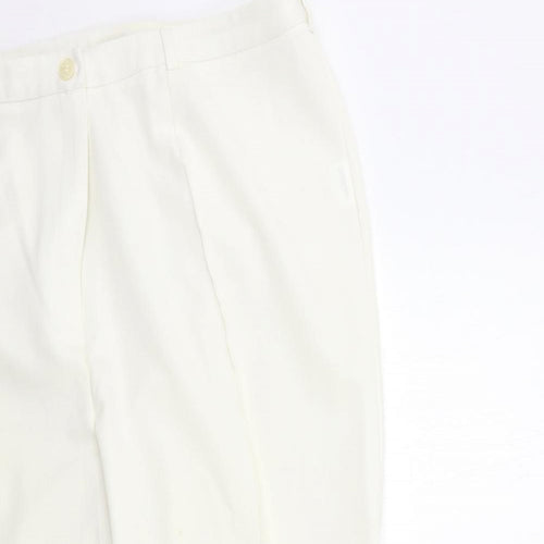 Preworn Womens White   Trousers  Size 36 in L26 in