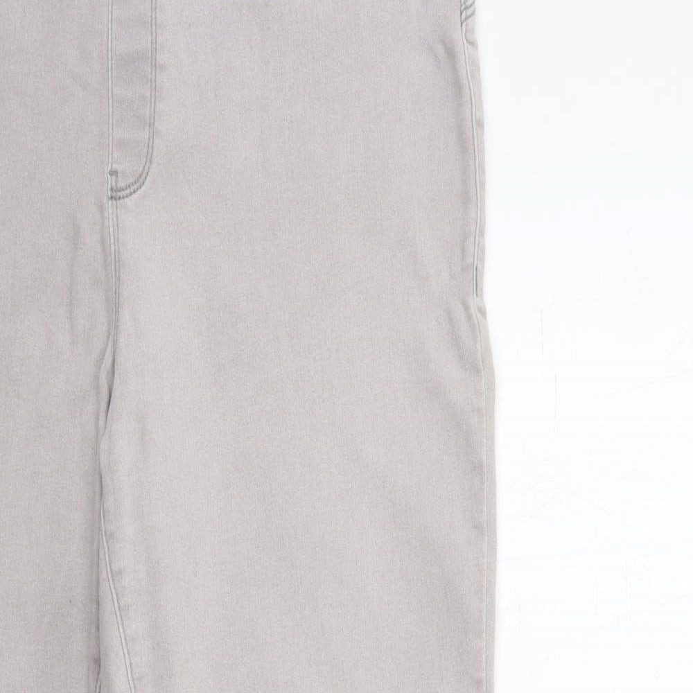 Denim & Co. Womens Grey  Denim Skinny Jeans Size 18 L29 in