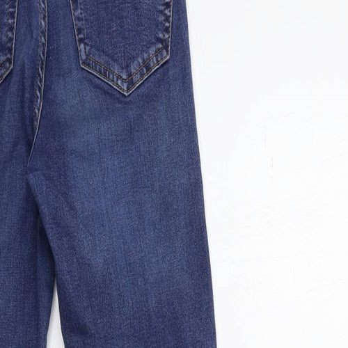 Topshop Womens Blue  Denim Skinny Jeans Size 26 in L30 in