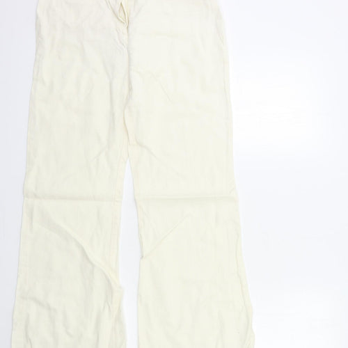 Mimi Womens White   Trousers  Size 30 in L29 in
