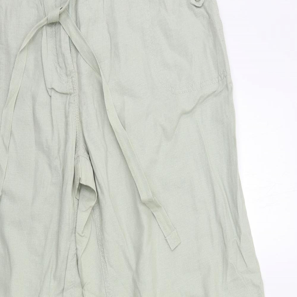 NEXT Womens Green   Cargo Trousers Size 20 L30 in