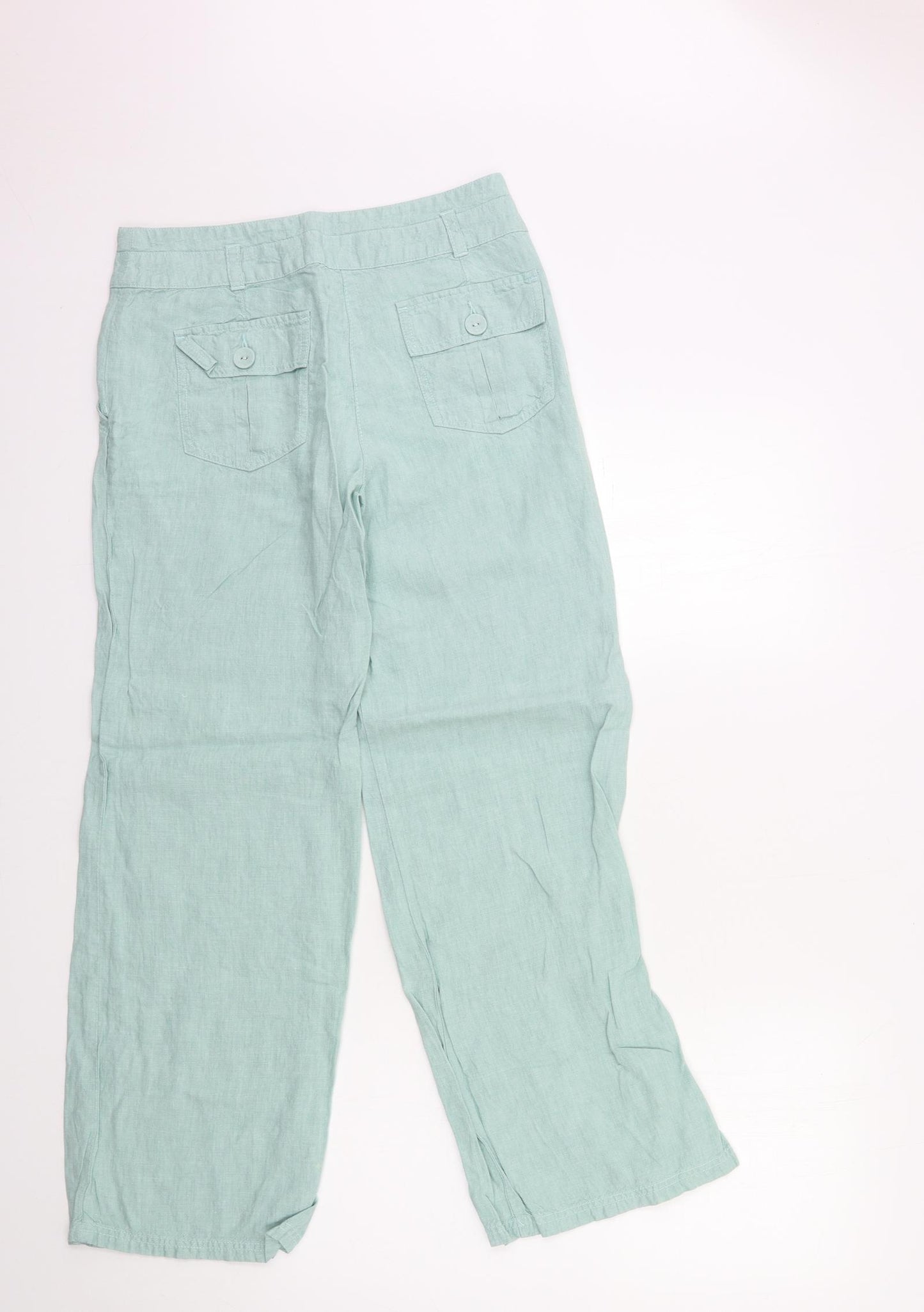 Principles Womens Green   Trousers  Size 10 L28 in