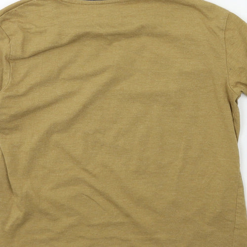 Matalan Boys Brown   Basic T-Shirt Size 10-11 Years