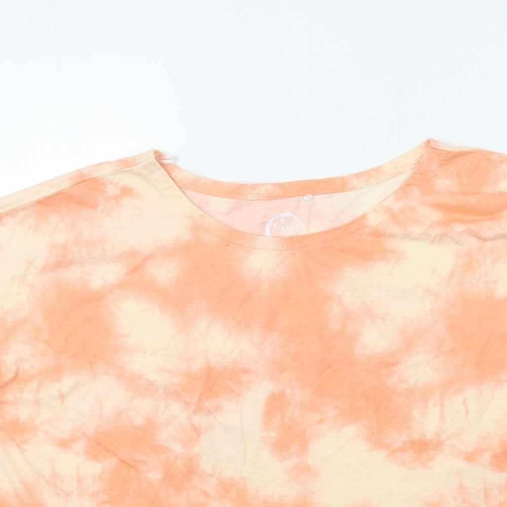 NEXT Womens Orange   Basic T-Shirt Size 16