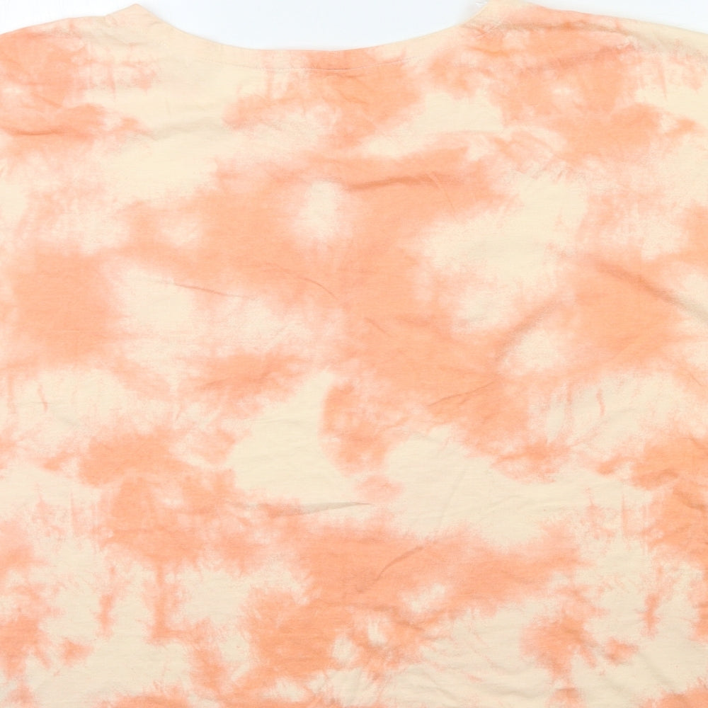 NEXT Womens Orange   Basic T-Shirt Size 16