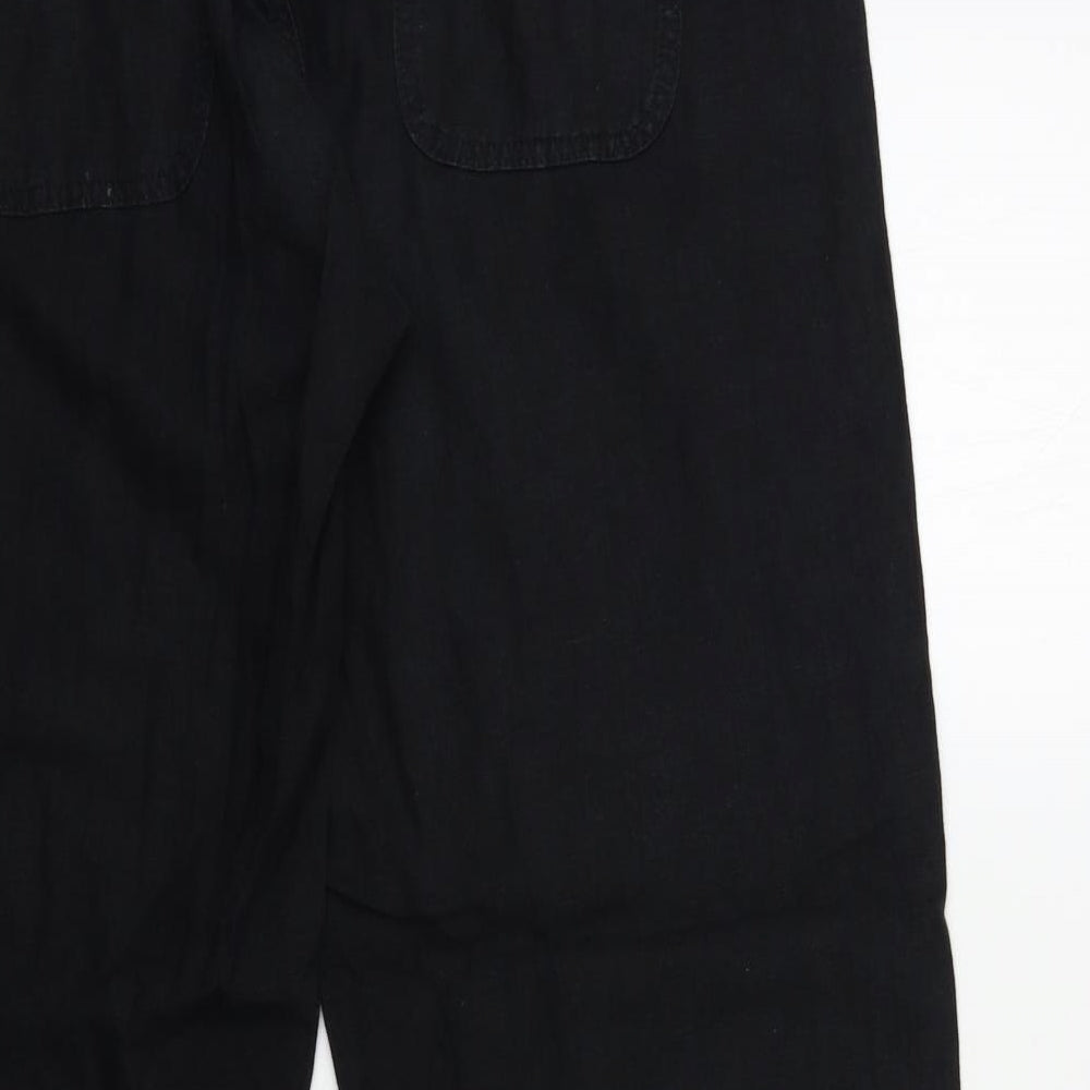 Preworn Womens Black   Trousers  Size 36 in L30 in