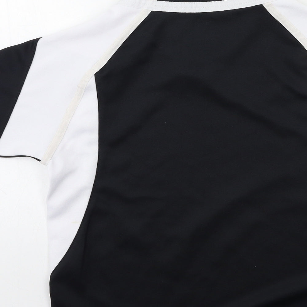 Canterbury Boys Black Batik  Basic T-Shirt Size 10 Years