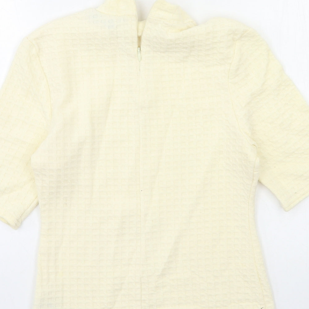 New Look Womens Beige   Basic T-Shirt Size 8