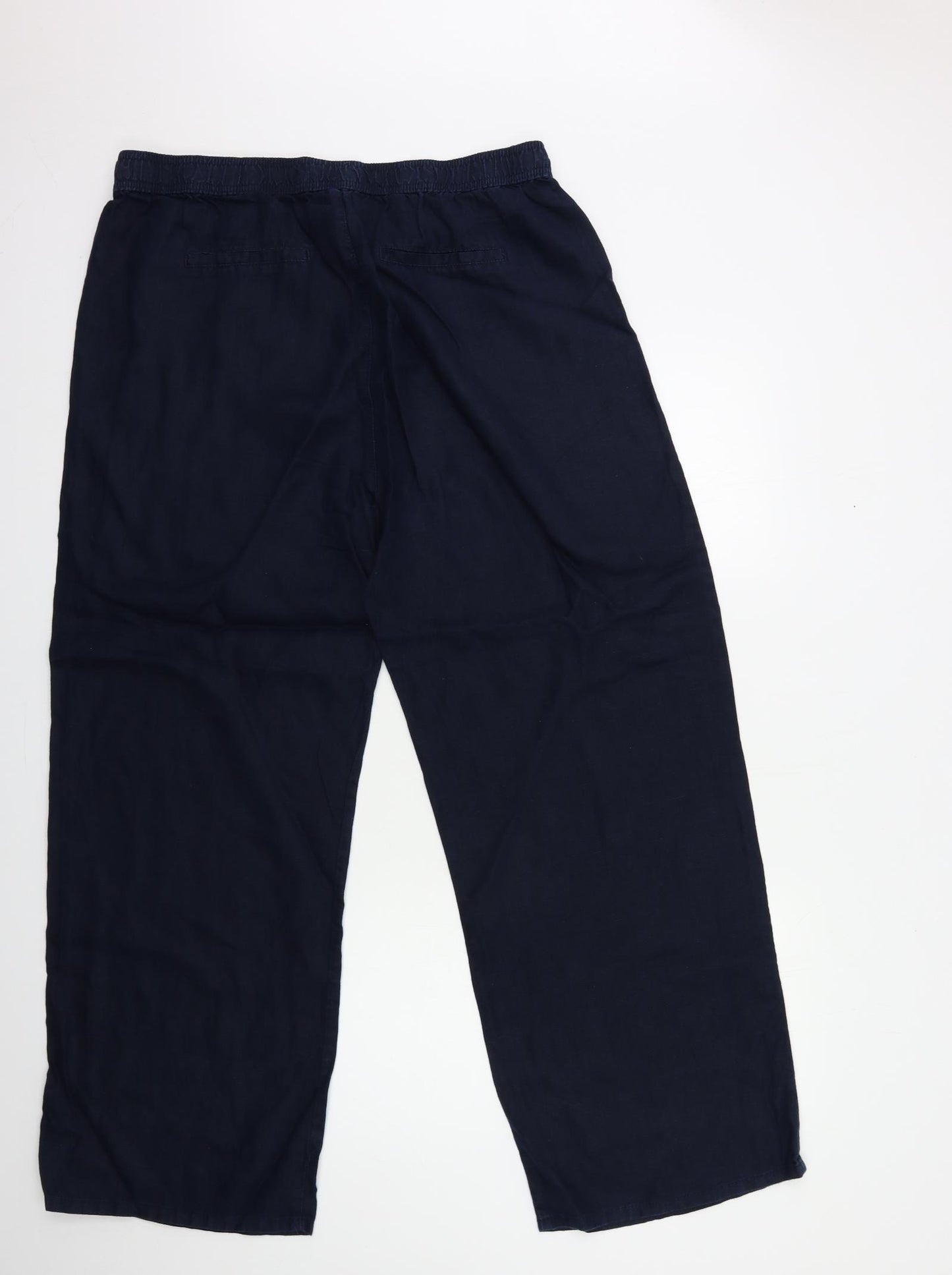 Marks and Spencer Womens Blue   Trousers  Size 18 L32 in