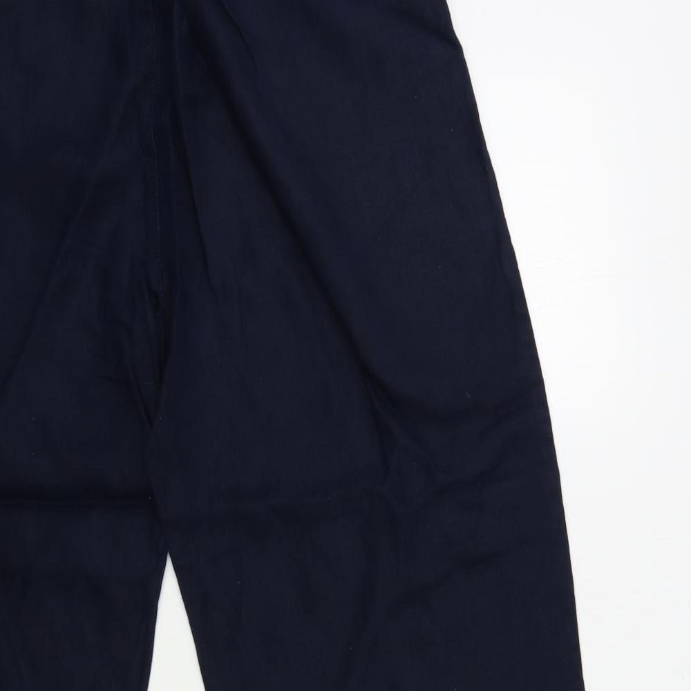 Marks and Spencer Womens Blue   Trousers  Size 18 L32 in