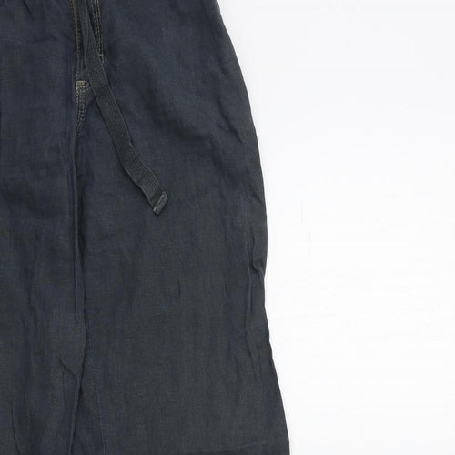 H&M Womens Grey   Trousers  Size 4 L27 in