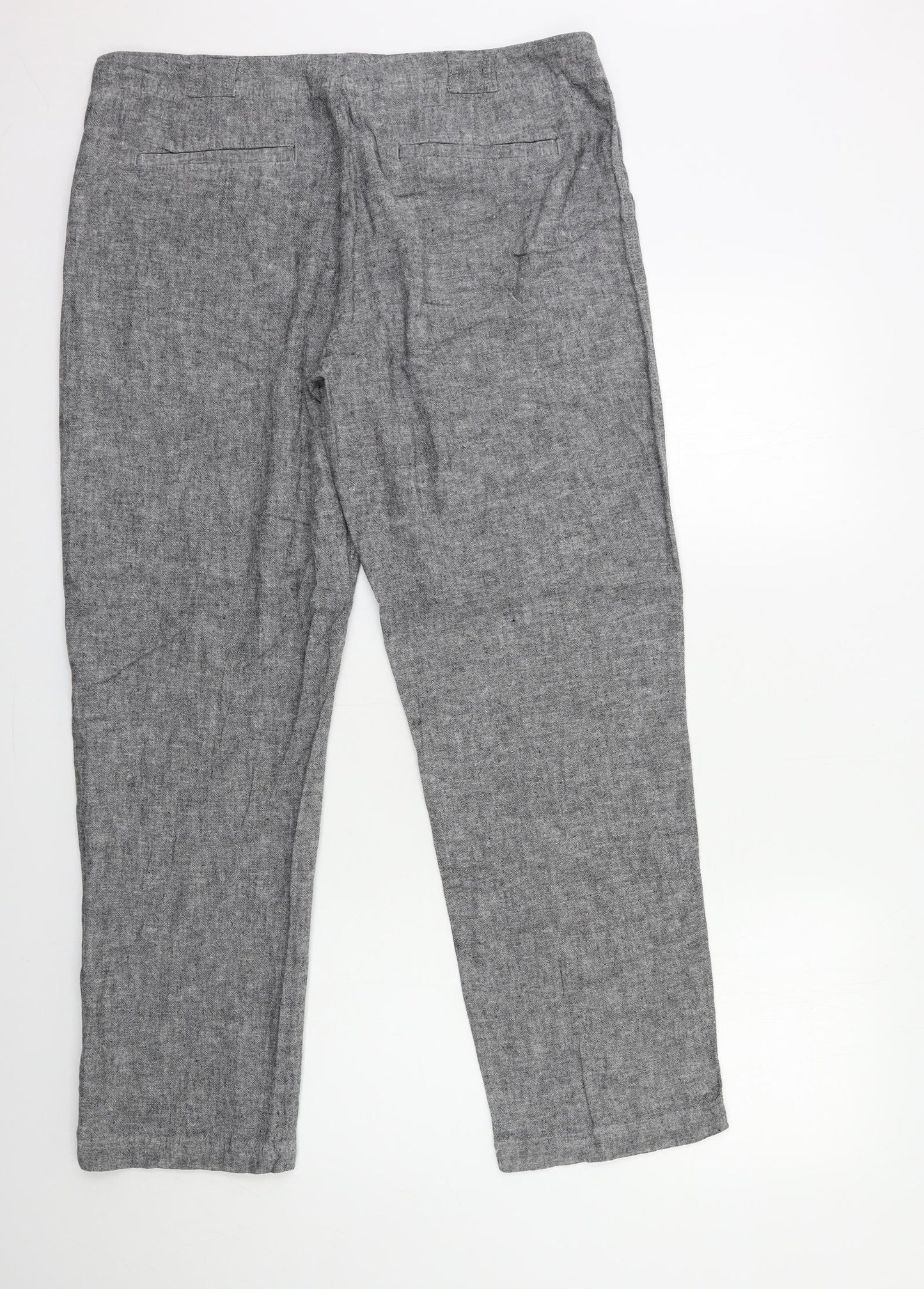 F&F Womens Grey   Trousers  Size 18 L30 in