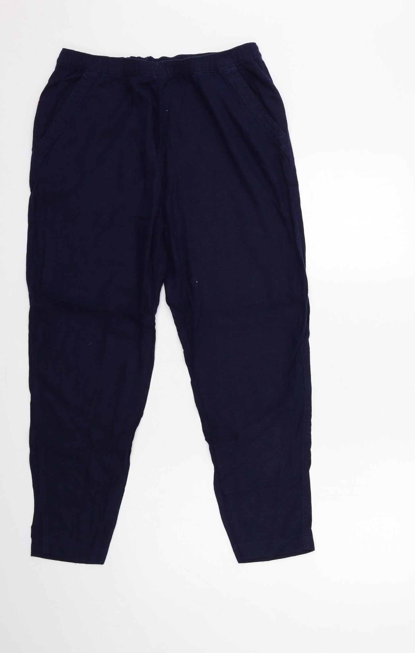 Preworn Womens Blue   Trousers  Size 34 in L28 in