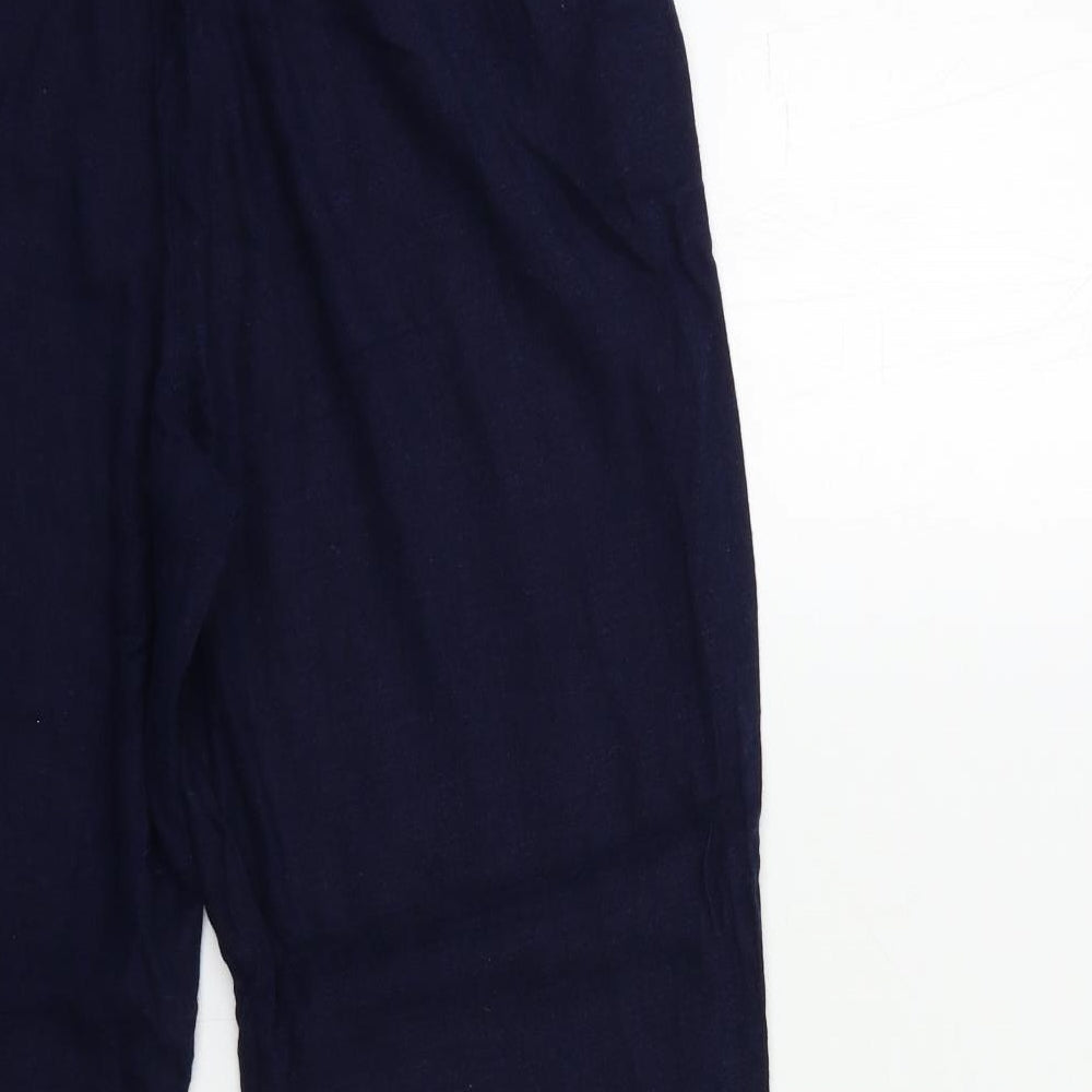 Preworn Womens Blue   Trousers  Size 34 in L28 in