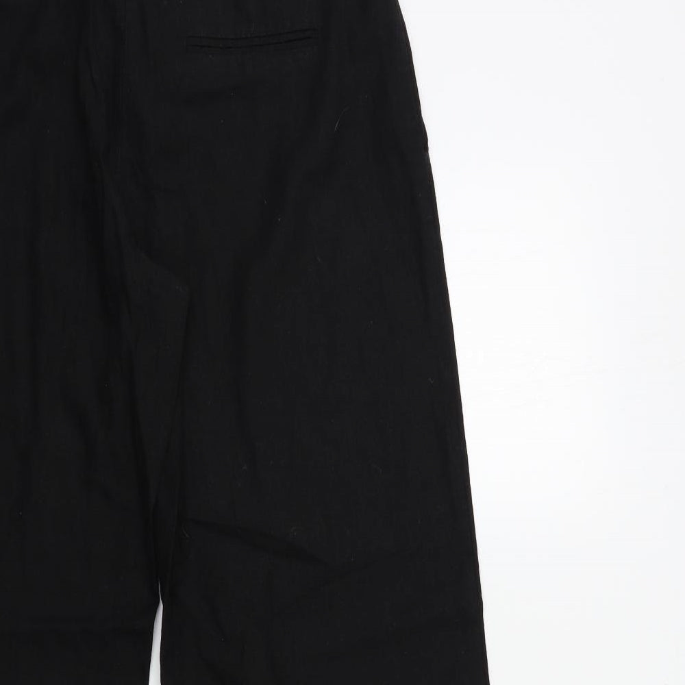 F&F Womens Black   Trousers  Size 14 L30 in