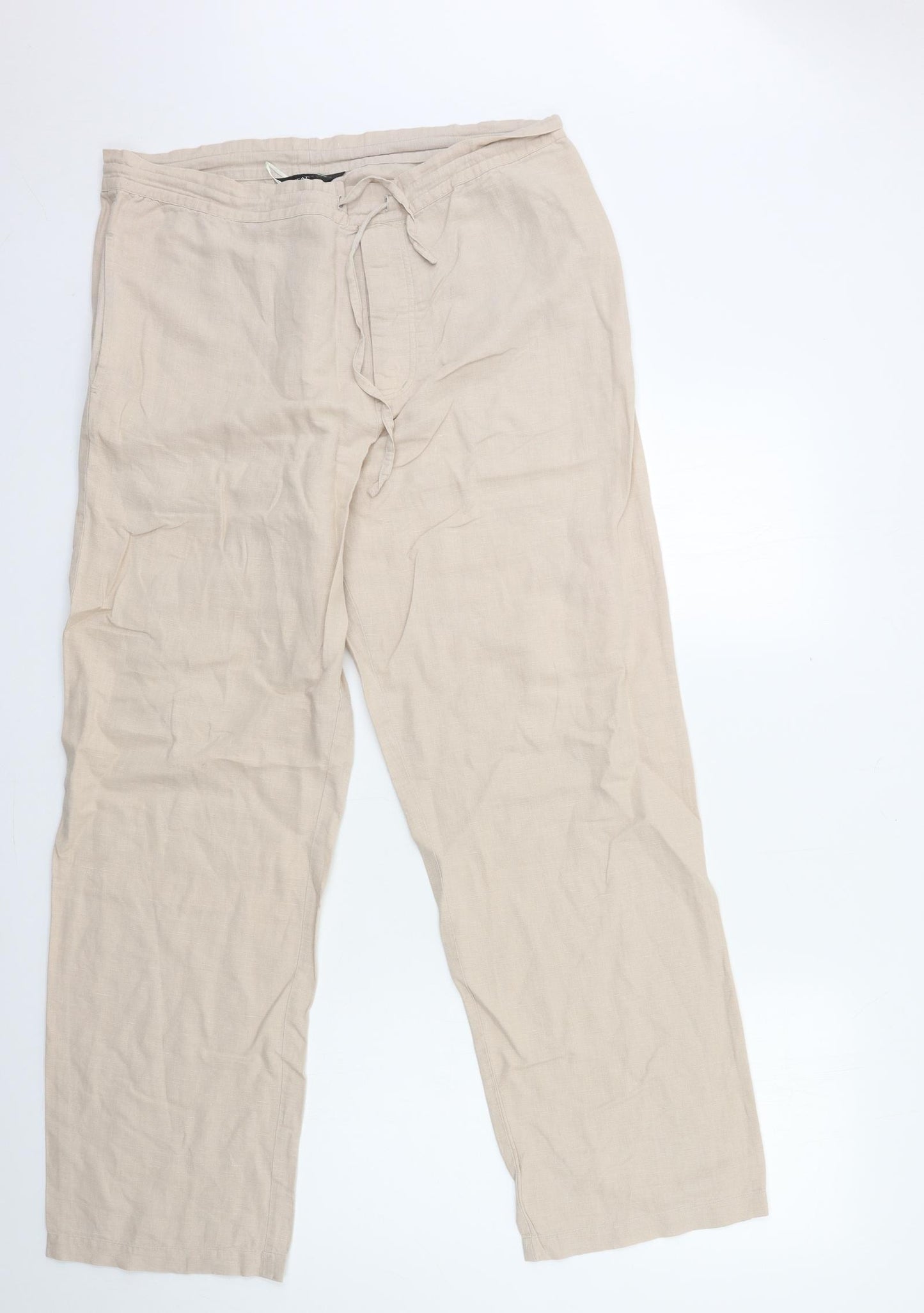 GREAT PLAINS Womens Beige   Trousers  Size 34 in L31 in