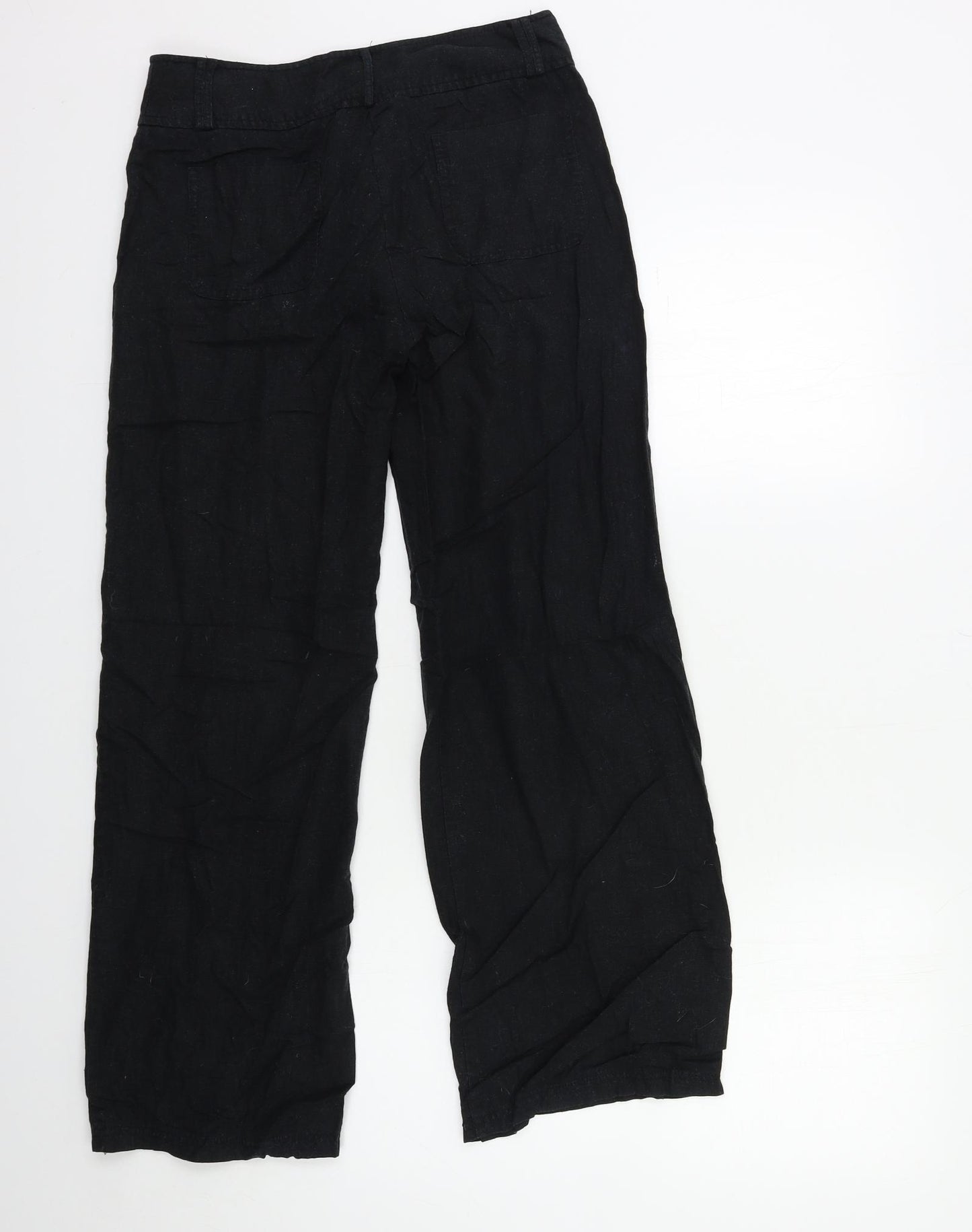 Dorothy Perkins Womens Black   Trousers  Size 8 L28 in