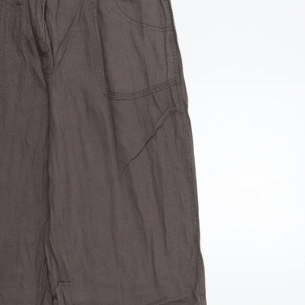 Marks and Spencer Womens Grey   Trousers  Size 14 L32 in