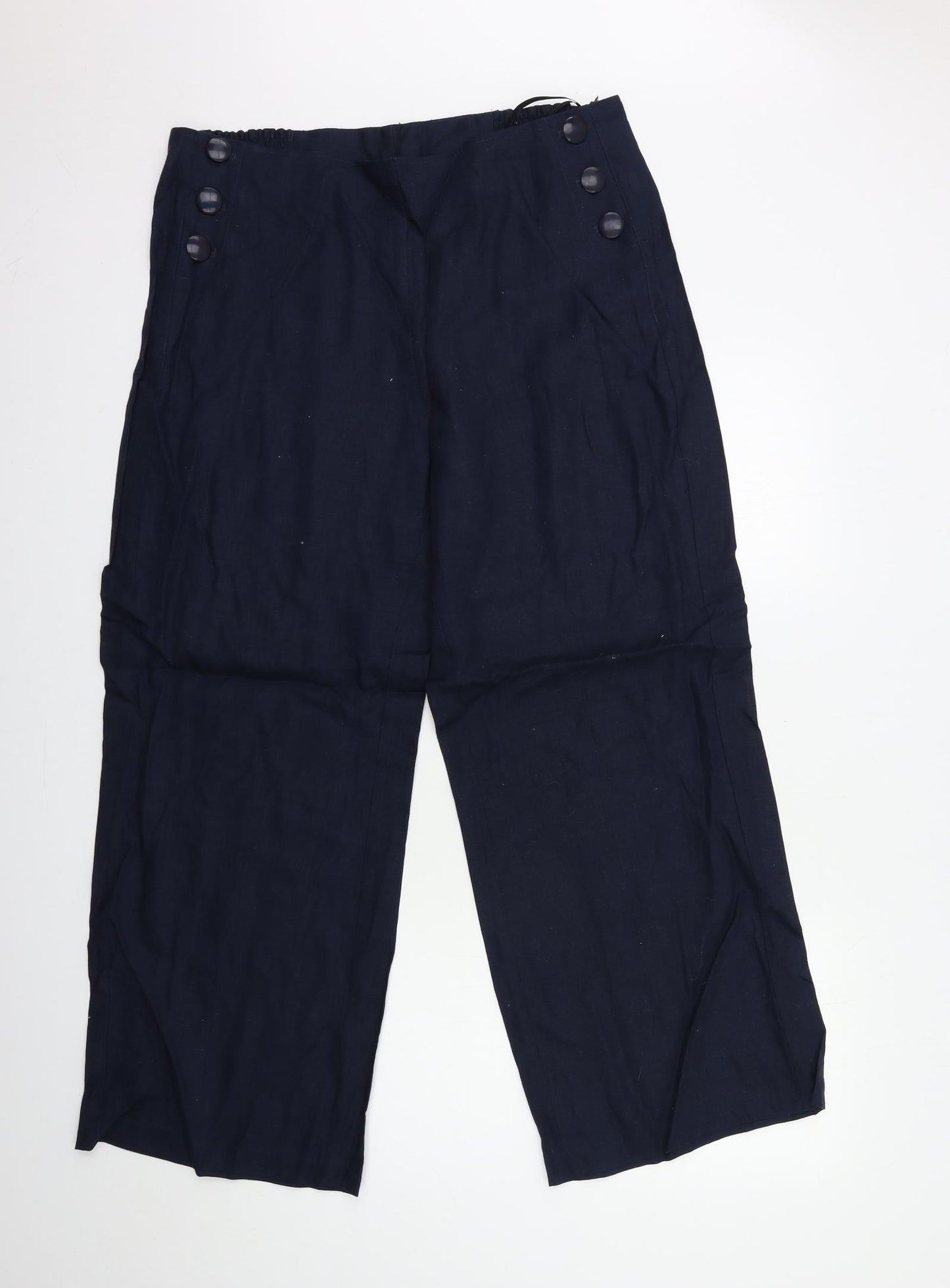 david emanuel Womens Blue   Trousers  Size 18 L31 in