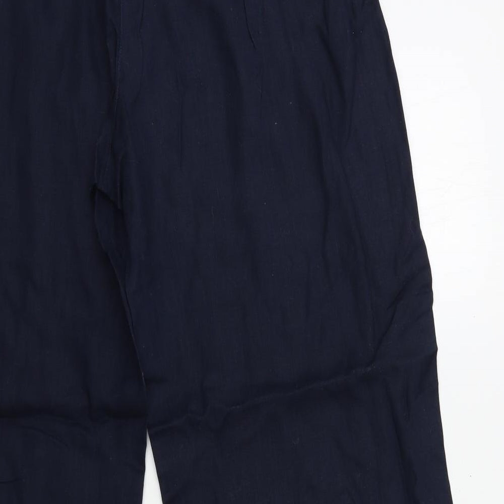 david emanuel Womens Blue   Trousers  Size 18 L31 in