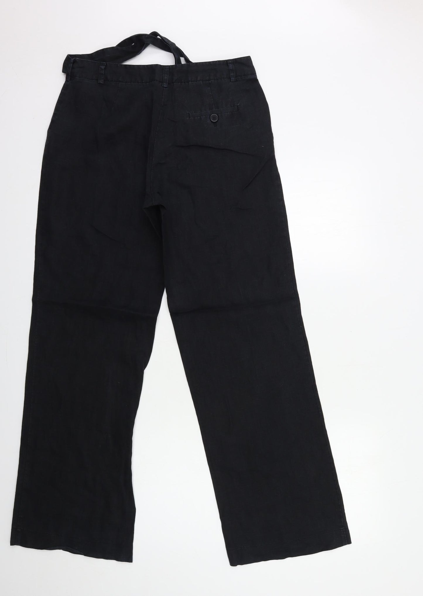 MALVIN Womens Black   Trousers  Size 12 L32 in