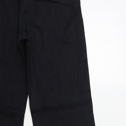 MALVIN Womens Black   Trousers  Size 12 L32 in