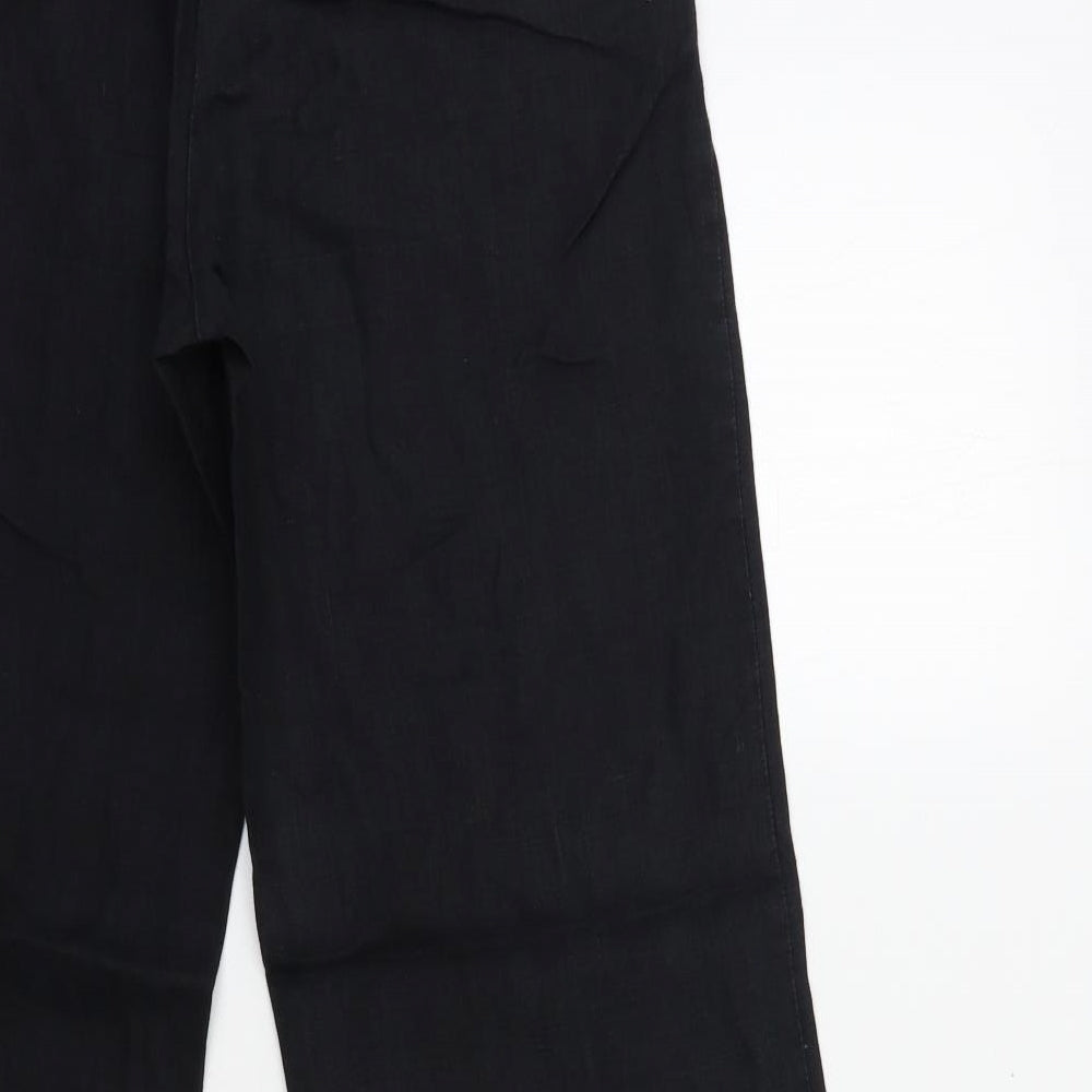 MALVIN Womens Black   Trousers  Size 12 L32 in