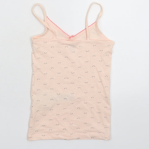 Kiabi Girls Beige   Basic Tank Size 4-5 Years