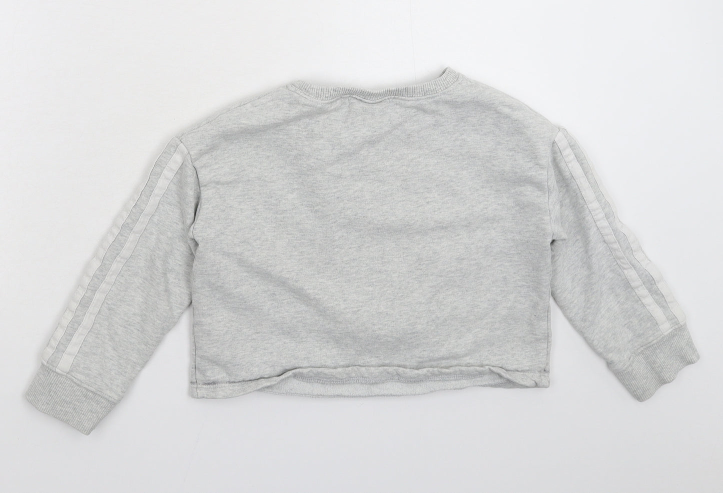 NEXT Girls Grey   Pullover Sweatshirt Size 6 Years