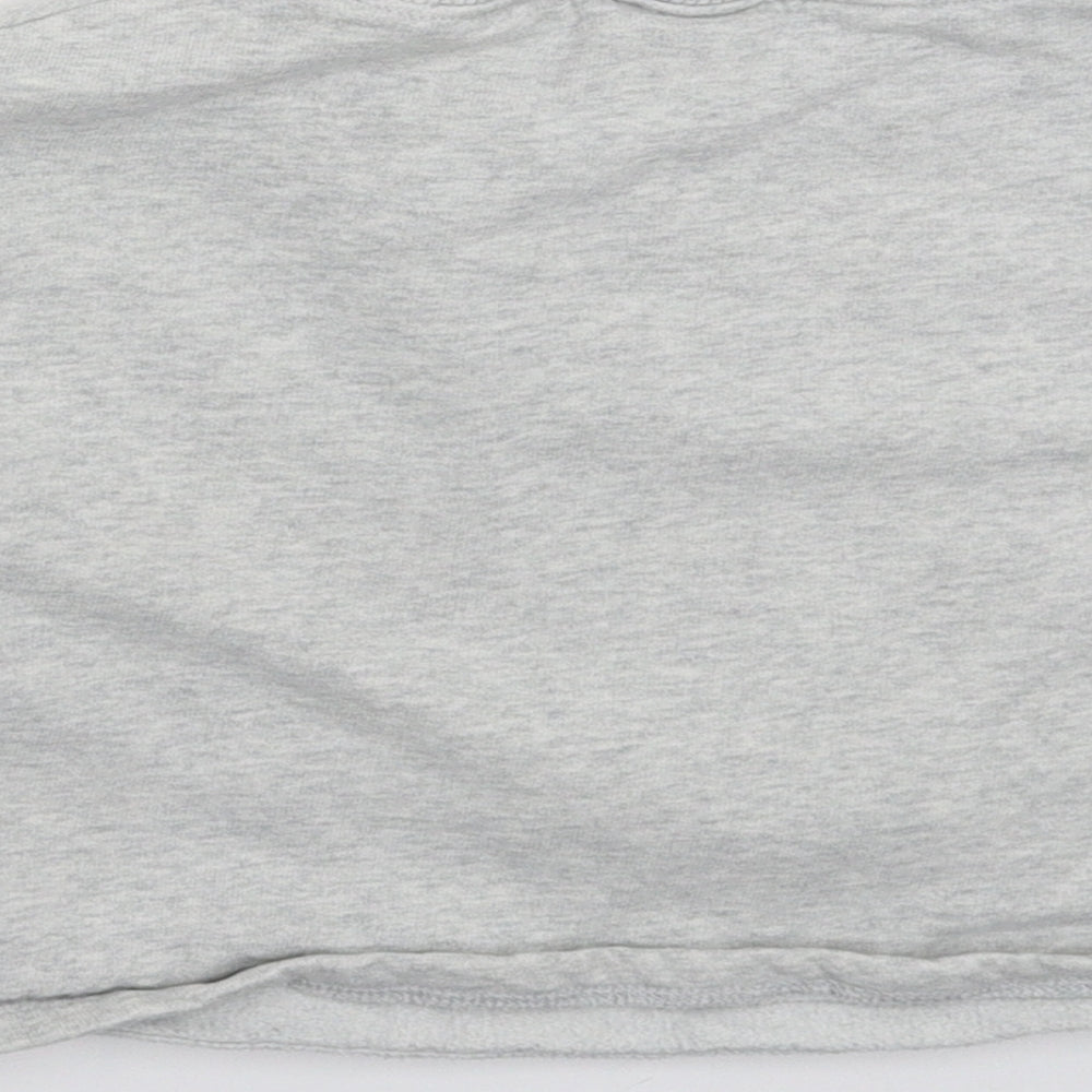 NEXT Girls Grey   Pullover Sweatshirt Size 6 Years