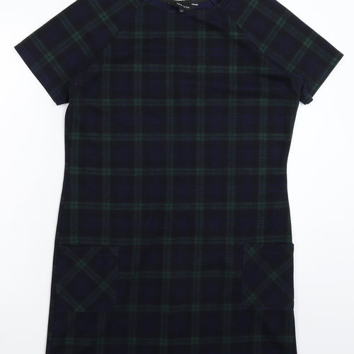 New Look Womens Multicoloured Check  Mini  Size 14