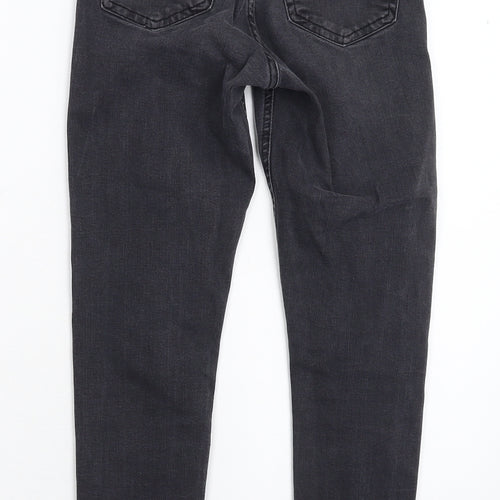 Topshop Womens Grey  Denim Skinny Jeans Size 26 in L26 in