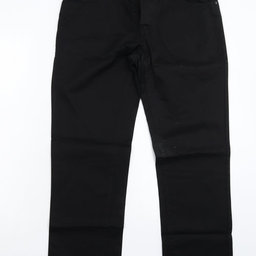 Bosideng Womens Black  Denim Boyfriend Jeans Size 34 L28 in