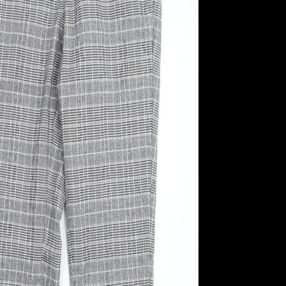 Primark Mens Grey Check  Dress Pants Trousers Size 30 L32 in