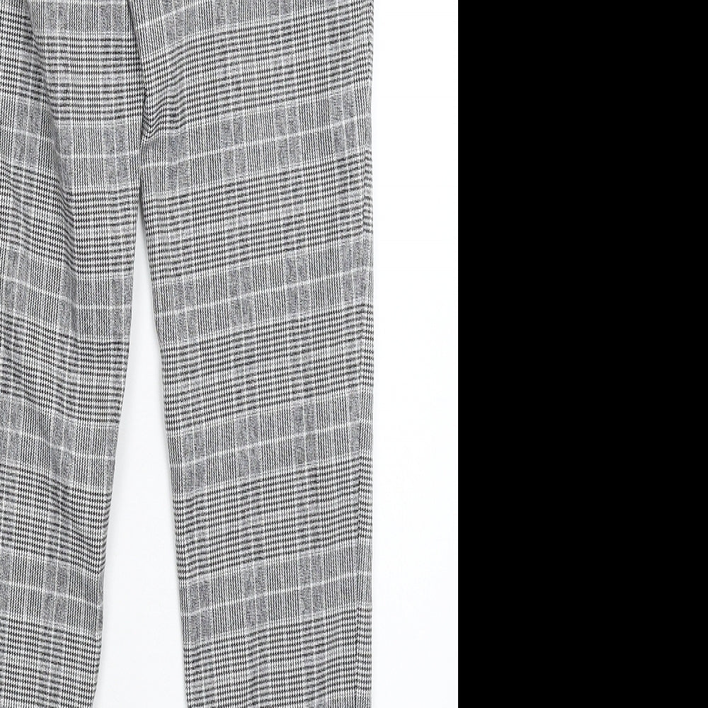 Primark Mens Grey Check  Dress Pants Trousers Size 30 L32 in