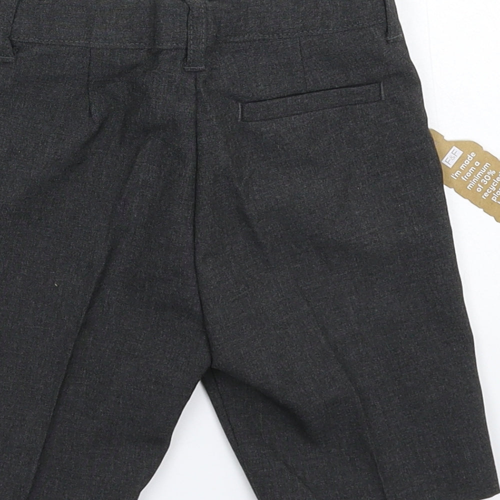 F&F Boys Grey   Bermuda Shorts Size 3-4 Years