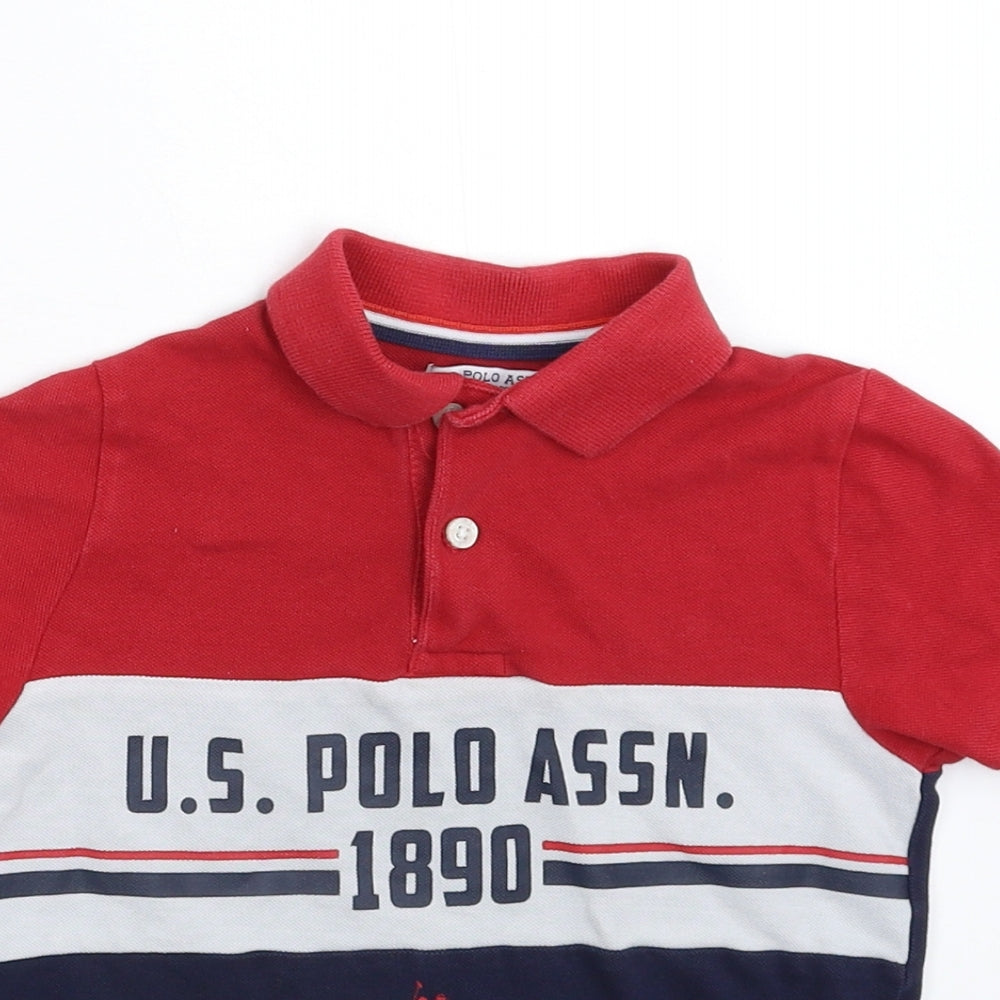 US Polo Assn. Boys Multicoloured   Basic Polo Size 3-4 Years