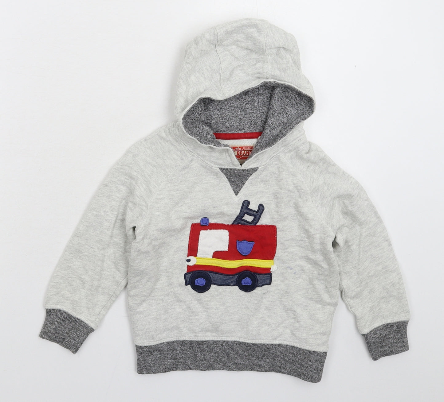 NEXT Boys Grey   Pullover Hoodie Size 2-3 Years