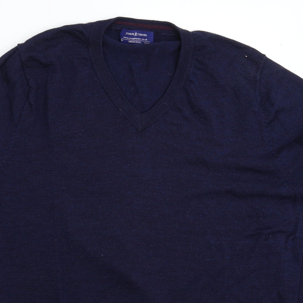 Marks and Spencer Mens Blue  Knit Pullover Jumper Size XL