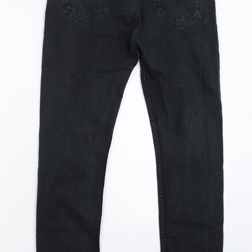 Levi's Mens Black  Denim Tapered Jeans Size 33 L32 in
