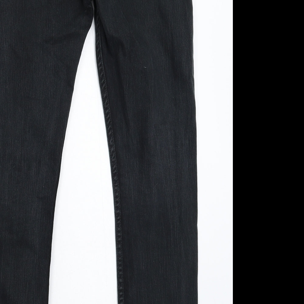 Levi's Mens Black  Denim Tapered Jeans Size 33 L32 in