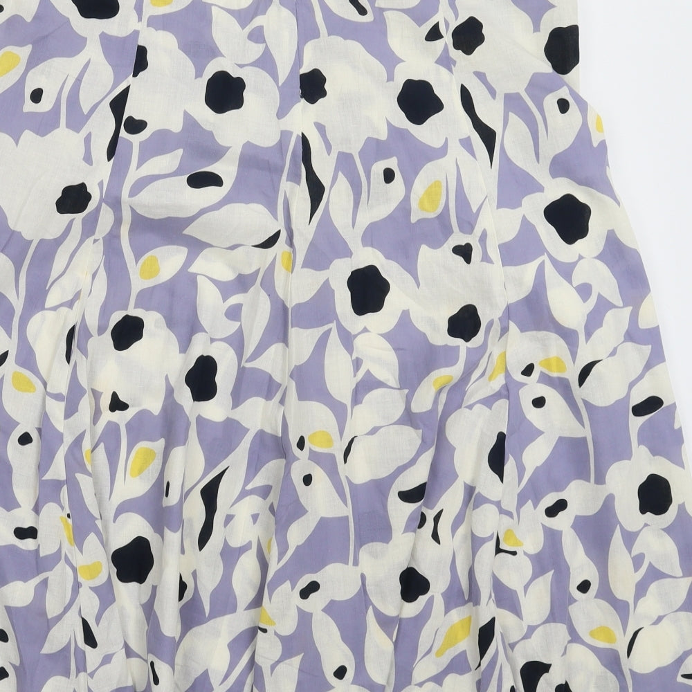 CMD Womens Multicoloured Floral  Maxi Skirt Size 14